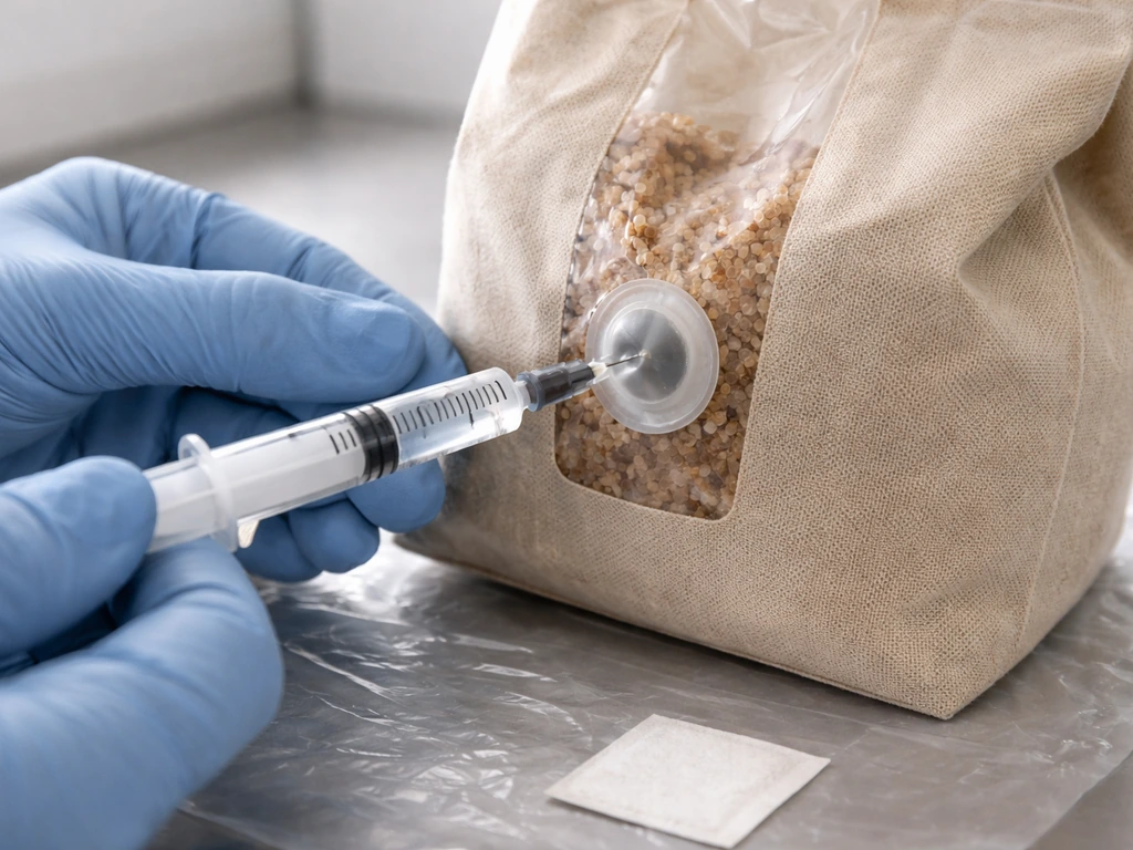 How to Inject Spores Into a Grow Bag Step by Step