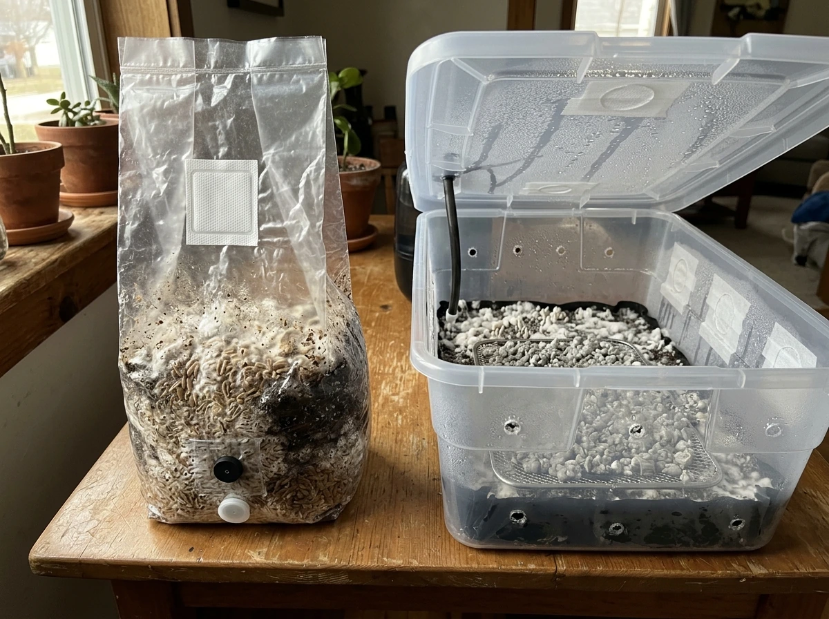 Mushroom Grow Bag vs Monotub: Which Setup Wins?